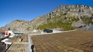 Archived webcam image showing Crans Montana - Top station Les Violettes on 12 Jul 2026 at 08:36