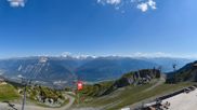 Archived webcam image showing Crans Montana - Top station Les Violettes on 12 Jul 2026 at 16:36