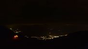Archived webcam image showing Crans Montana - Top station Les Violettes on 18 Sep 2026 at 00:24