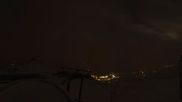 Archived webcam image showing Crans Montana - Top station La Tsa chair lift on 22 Oct 2026 at 02:49