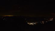 Archived webcam image showing Crans Montana - Top station La Tsa chair lift on 22 Oct 2026 at 04:49