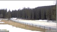 Archiviertes Webcam Bild: Pokljuka: Biathlonstadion Eingang am 12.04.2026 um 08:49 Uhr
