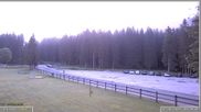 Archived webcam image showing Pokljuka: Biathlon Stadium Entrance on 12 Jul 2026 at 06:34