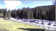 Archiviertes Webcam Bild: Pokljuka: Biathlonstadion Eingang am 26.08.2026 um 12:23 Uhr