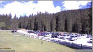 Archiviertes Webcam Bild: Pokljuka: Biathlonstadion Eingang am 26.08.2026 um 14:23 Uhr