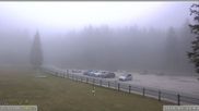 Archiviertes Webcam Bild: Pokljuka: Biathlonstadion Eingang am 10.10.2026 um 16:38 Uhr