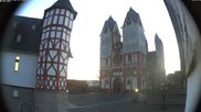 Archived webcam image showing Limburg Cathedral on 2 Apr 2026 at 06:39