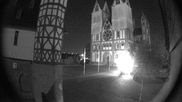Archived webcam image showing Limburg Cathedral on 26 May 2026 at 00:25