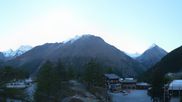 Archiviertes Webcam Bild: Saas Fee: Dorf am 21.05.2026 um 06:50 Uhr