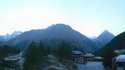 Archiviertes Webcam Bild: Saas Fee: Dorf am 28.05.2026 um 06:43 Uhr