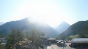 Archived webcam image showing Saas Fee: Village on 15 Aug 2026 at 08:27