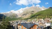 Archiviertes Webcam Bild: Saas Fee: Dorf am 26.08.2026 um 08:49 Uhr