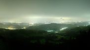 Archiviertes Webcam Bild: Kronberg bei Appenzell: Gipfelpanorama am 10.06.2026 um 00:51 Uhr