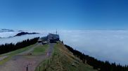 Archiviertes Webcam Bild: Kronberg bei Appenzell: Gipfelpanorama am 29.10.2026 um 04:23 Uhr