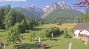 Archiviertes Webcam Bild: Grainau: Hotel Längenfelder Hof am 28.05.2026 um 08:47 Uhr