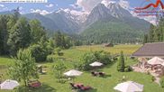 Archiviertes Webcam Bild: Grainau: Hotel Längenfelder Hof am 28.05.2026 um 10:47 Uhr
