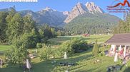 Archiviertes Webcam Bild: Grainau: Hotel Längenfelder Hof am 12.07.2026 um 07:40 Uhr