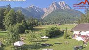 Archiviertes Webcam Bild: Grainau: Hotel Längenfelder Hof am 12.07.2026 um 08:40 Uhr
