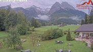 Archived webcam image showing Grainau - View Hotel Längenfelder Hof on 17 Sep 2026 at 07:41