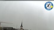 Archived webcam image showing Gonten - View Church and Trails on 16 May 2026 at 16:54