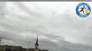 Archived webcam image showing Gonten - View Church and Trails on 12 Jun 2026 at 10:57