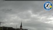 Archived webcam image showing Gonten - View Church and Trails on 12 Jun 2026 at 18:57