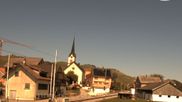 Archiviertes Webcam Bild: Gonten bei Appenzell: Kirche und Loipen am 24.06.2026 um 14:01 Uhr