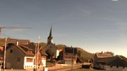 Archiviertes Webcam Bild: Gonten bei Appenzell: Kirche und Loipen am 26.08.2026 um 10:05 Uhr