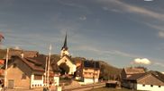 Archiviertes Webcam Bild: Gonten bei Appenzell: Kirche und Loipen am 26.08.2026 um 12:05 Uhr