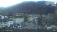 Archived webcam image showing Bolzano - Walther Square on 26 Feb 2026 at 08:05