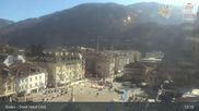 Archived webcam image showing Bolzano - Walther Square on 26 Feb 2026 at 13:05