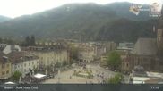 Archiviertes Webcam Bild: Bozen - Blick auf den Waltherplatz am 12.04.2026 um 11:55 Uhr