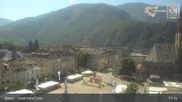Archived webcam image showing Bolzano - Walther Square on 12 Jul 2026 at 11:54