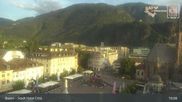 Archiviertes Webcam Bild: Bozen - Blick auf den Waltherplatz am 26.08.2026 um 19:23 Uhr