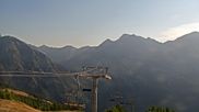 Archived webcam image showing Pelvoux Vallouise - Top station Préron on 12 Aug 2026 at 08:17