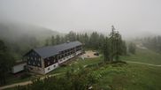 Archived webcam image showing Tauplitz - Haus Alpin at the Lawinenstein chairlift on 12 Jun 2026 at 18:47