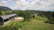 Archived webcam image showing Tauplitz - Haus Alpin at the Lawinenstein chairlift on 23 Jun 2026 at 12:26