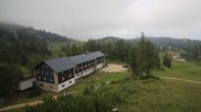 Archived webcam image showing Tauplitz - Haus Alpin at the Lawinenstein chairlift on 23 Jul 2026 at 07:59