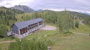 Archived webcam image showing Tauplitz - Haus Alpin at the Lawinenstein chairlift on 22 Aug 2026 at 12:37