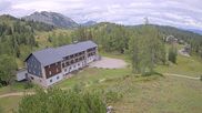 Archived webcam image showing Tauplitz - Haus Alpin at the Lawinenstein chairlift on 22 Aug 2026 at 14:37