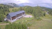 Archived webcam image showing Tauplitz - Haus Alpin at the Lawinenstein chairlift on 22 Aug 2026 at 16:37