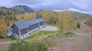 Archived webcam image showing Tauplitz - Haus Alpin at the Lawinenstein chairlift on 21 Oct 2026 at 10:04