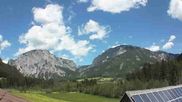 Archiviertes Webcam Bild: Angererhof in Tragöß: Blick nach Norden am 28.05.2026 um 12:59 Uhr