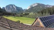 Archiviertes Webcam Bild: Angererhof in Tragöß: Blick nach Norden am 28.05.2026 um 16:59 Uhr
