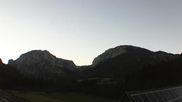 Archiviertes Webcam Bild: Angererhof in Tragöß: Blick nach Norden am 29.05.2026 um 20:02 Uhr