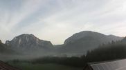 Archiviertes Webcam Bild: Angererhof in Tragöß: Blick nach Norden am 28.08.2026 um 07:50 Uhr