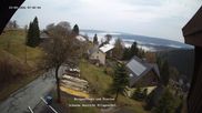 Archiviertes Webcam Bild: Klingenthal: Berggasthaus & Pension Schöne Aussicht am 13.04.2026 um 08:30 Uhr