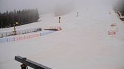Archived webcam image showing Isaberg Mountain Resort - Familjebacken Slope on 28 Mar 2026 at 06:43