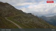 Archived webcam image showing Jerzens - Top station Hochzeiger 2.5 on 27 Jul 2026 at 07:31