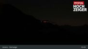 Archived webcam image showing Jerzens - Top station Hochzeiger 2.5 on 9 Aug 2026 at 03:31
